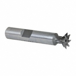 KEO Dovetail Cutter: 45 &deg;, 1/2" Cut Dia, 1/8" Cut Width, Cobalt 929-000-082