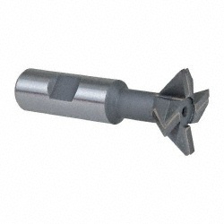 KEO Dovetail Cutter: 45 &deg;, 1-1/2" Cut Dia, 1/2" Cut Width, Carbide Tipped 929-000-069