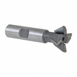 KEO Dovetail Cutter: 60 &deg;, 1" Cut Dia, 3/8" Cut Width, Carbide Tipped 929-000-066