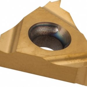 CARMEX Laydown Threading Insert: 16 ER 18NPT MXC/GOLD, Carbide 16ER18NPTMXC/G