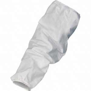 KLEENGUARD Disposable Sleeve: Size Universal, Microporous Film, White 44480