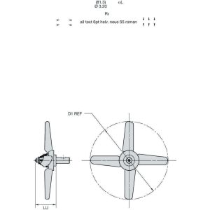 KENNAMETAL CNC Machine Components & Accessories; Type: Fan Assembly ; Contents: Blade; Hub; Hardware ; For Use With: CNC Systems ; Material: Plastic; Steel; Aluminum ; UNSPSC Code: 23242300 7034093