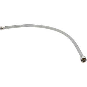 VALUE COLLECTION 3/8" Compression Inlet, 1/2" FIP Outlet, Stainless Steel Lavatory/Sink Supply Line 48005N