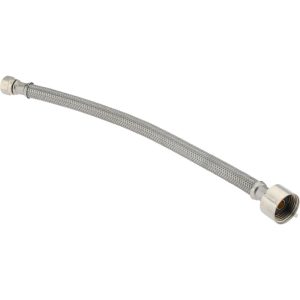 VALUE COLLECTION 3/8" Compression Inlet, 7/8" Ballcock Outlet, Stainless Steel Closet Supply Line 48088