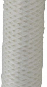 PARKER Plumbing Cartridge Filter: 2-1/2" OD, 10" Long, 50 micron, Polyester S11R10A
