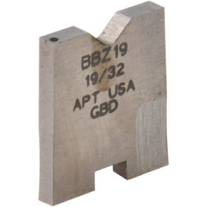 APT 19/32" Cutting Dia, 3/32" Thick Blade, 3/8" Fastener Compatibility, Backward Cutting, Blade Type Counterbore Blade BBZ19