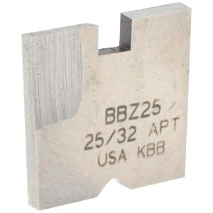 APT 25/32" Cutting Diam, 3/32" Thick Blade, 1/2" Fastener Compatibility, Backward Cutting, Blade Type Counterbore Blade BBZ25