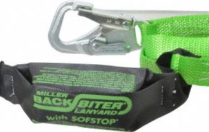MILLER Shock Absorbing Lanyard: 1 Legs 913B/6FTGN