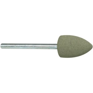 CRATEX 1/2" Max Diam x 3/4" Thick, Shape Code B42, Rubberized Point 75326