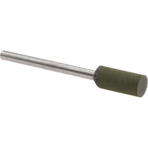 CRATEX 1/4" Max Diam x 1/2" Thick, Shape Code W163, Rubberized Point 75442