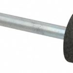 CRATEX 1/2" Max Diam x 1/2" Thick, Shape Code W185, Rubberized Point 75502