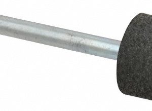 CRATEX 1/2" Max Diam x 1/2" Thick, Shape Code W185, Rubberized Point 75502