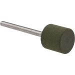 CRATEX 1/2" Max Diam x 1/2" Thick, Shape Code W185, Rubberized Point 75503
