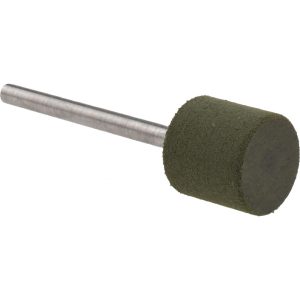 CRATEX 1/2" Max Diam x 1/2" Thick, Shape Code W185, Rubberized Point 75503