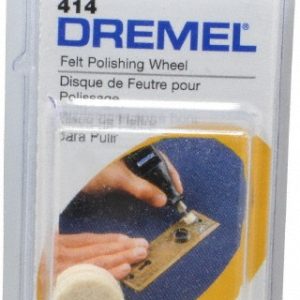 DREMEL Unmounted Polishing Buffing Wheel: 1/2" Dia 414