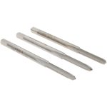 VALUE COLLECTION Tap Set: M3 x 0.5 Metric Coarse, 3 Flute, High Speed Steel, Bright Finish JY9036500