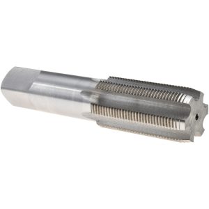VALUE COLLECTION Straight Flute Tap: M33x2 Metric Fine, 6 Flute, Plug Chamfer, High-Speed Steel, Bright/Uncoated Finish JY9037425