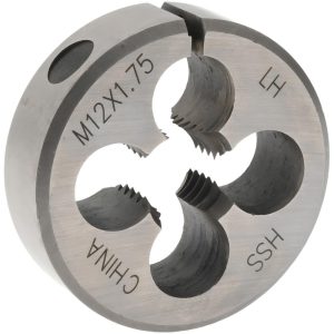 VALUE COLLECTION Round Die: M12x1.75, High Speed Steel 314-4726