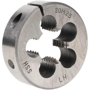 VALUE COLLECTION Round Die: M20x2.5, 2" OD, High Speed Steel 82237953