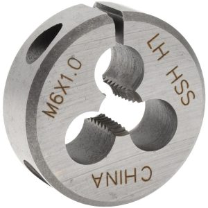 VALUE COLLECTION Round Die: M6x1, 1" OD, High Speed Steel 314-4638