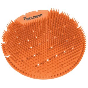 ABILITYONE Toilet & Urinal Deodorizers & Screens; Deodorizer Type: Urinal Screen ; Material: Plastic ; Scent: Mango ; Contains Paradichlorobenzene: Non-Para ; Useful Life: 7 ; UNSPSC Code: 47131705 6840016998442
