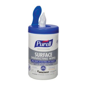 ABILITYONE SKILCRAFT PURELL Professional Surface Disinfecting Wipes, Citrus Scent 7930016997555