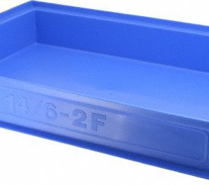 SSI SCHAEFER Polyethylene & Conductive PP Storage Tote: 22 lb Capacity 1462.191303BL1