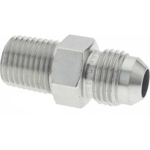 PARKER Steel Flared Tube Connector: 3/8" OD, 37 deg Flared Angle 6 FTX-S