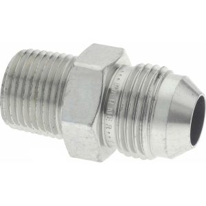 PARKER Steel Flared Tube Connector: 1/2" OD, 37 deg Flared Angle 8 FTX-S