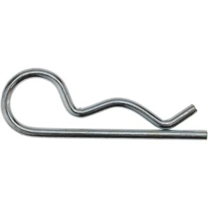 NOVA FASTENERS CO.INC. 5/8 to 7/8" Shaft Diam, 2-1/2" Long, 1/8" Wire Diam, Hair Pin Cotter 09109067