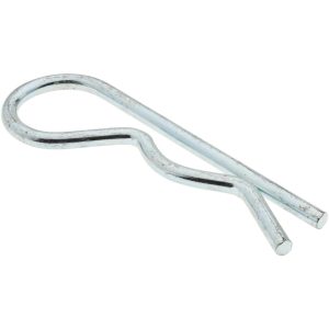 NOVA FASTENERS CO.INC. 7/8 to 1-1/4" Shaft Diam, 3-3/4" Long, 0.177" Wire Diam, Hair Pin Cotter 09109125