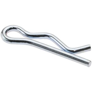 NOVA FASTENERS CO.INC. 5/16 to 3/8" Shaft Diam, 1-3/32" Long, 0.072" Wire Diam, Hair Pin Cotter 09109216