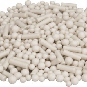 BEL-AIR FINISHING SUPPLY Ball & Cylinder Tumbling Media: Porcelain Carrier, Porcelain Abrasive CP-MIX-20LB