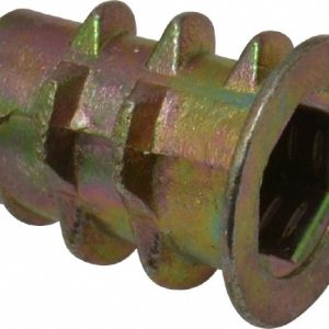 E-Z LOK #8-32, Zinc Alloy Flanged Hex Drive Insert 900832-10