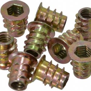 E-Z LOK 1/4-20, Zinc Alloy Flanged Hex Drive Insert 901420-13