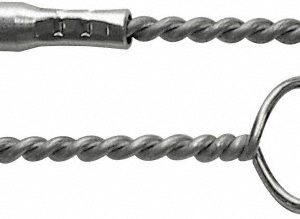 SCHAEFER BRUSH 48" Long, 1/4" NPSM Female, Galvanized Steel Brush Handle Extension 30438