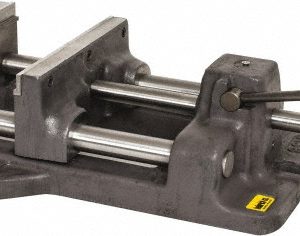 HEINRICH 8-3/16" Jaw Opening Capacity x 2" Throat Depth, Horizontal Drill Press Vise 8-SV-Assembly