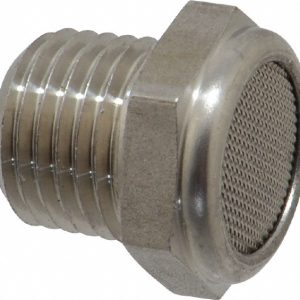 LEGRIS Pneumatic Exhaust Muffler: 1/4" Male NPT, 108 dB 0683 00 14