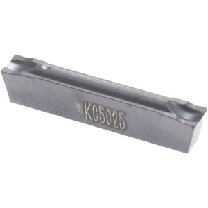 KENNAMETAL Cutoff Insert: A4C0305N00CF02 KC5025, Carbide, 3.05 mm Cutting Width 1952847