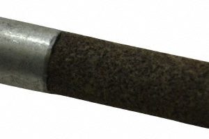 GRIER ABRASIVES 1/2" Dia 80 Grit 60&deg; Included Angle Center Lap W189L-G-27700