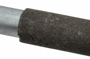 GRIER ABRASIVES 5/8" Dia 150 Grit 60&deg; Included Angle Center Lap W197L-G-27709