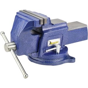 VALUE COLLECTION Bench Vise: 6" Jaw Width, 3" Throat Depth CBV00660