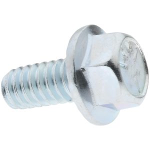 VALUE COLLECTION Serrated Flange Bolt: 1/4-20 UNC, 1/2" Length Under Head, Fully Threaded R52001034