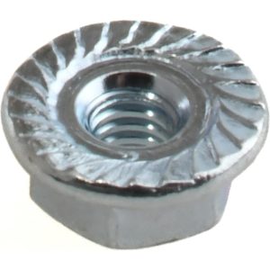 VALUE COLLECTION #8-32, 15/32" Flange Dia, Serrated Flange Nut R52000918