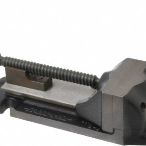 CARDINAL TOOL 3" Jaw Opening Capacity x 1-1/2" Throat Depth, Horizontal Drill Press Vise 3-B