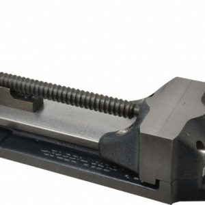 CARDINAL TOOL 4" Jaw Opening Capacity x 1-1/2" Throat Depth, Horizontal Drill Press Vise 4-B