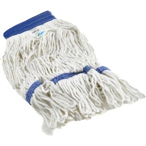 PRO-SOURCE Wet Mop Loop: Clamp Jaw, Large, White Mop, Rayon 09246406