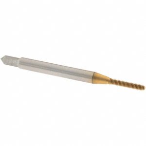 OSG Thread Forming Tap: #1-64 UNC, 3B Class of Fit, Modified Bottoming Chamfer, Cobalt, TiN Finish 1400100805