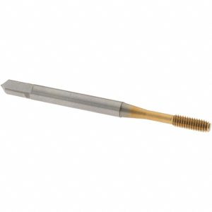 OSG Thread Forming Tap: #4-48 UNF, 3B Class of Fit, Modified Bottoming Chamfer, Cobalt, TiN Finish 1400106505