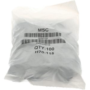 VALUE COLLECTION O-Ring: 11/16" ID x 7/8" OD, 3/32" Thick, Dash 115, Nitrile Butadiene Rubber ZMSCH70115